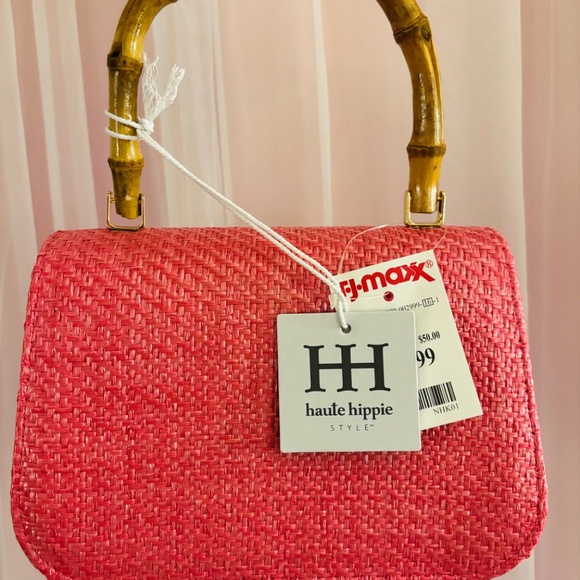 Haute Hippie Purse with Florals - Picture 2 of 2